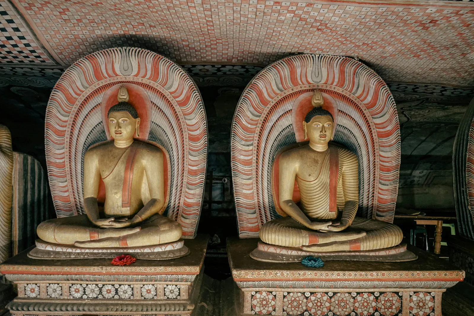 Dambulla cave temple view 1